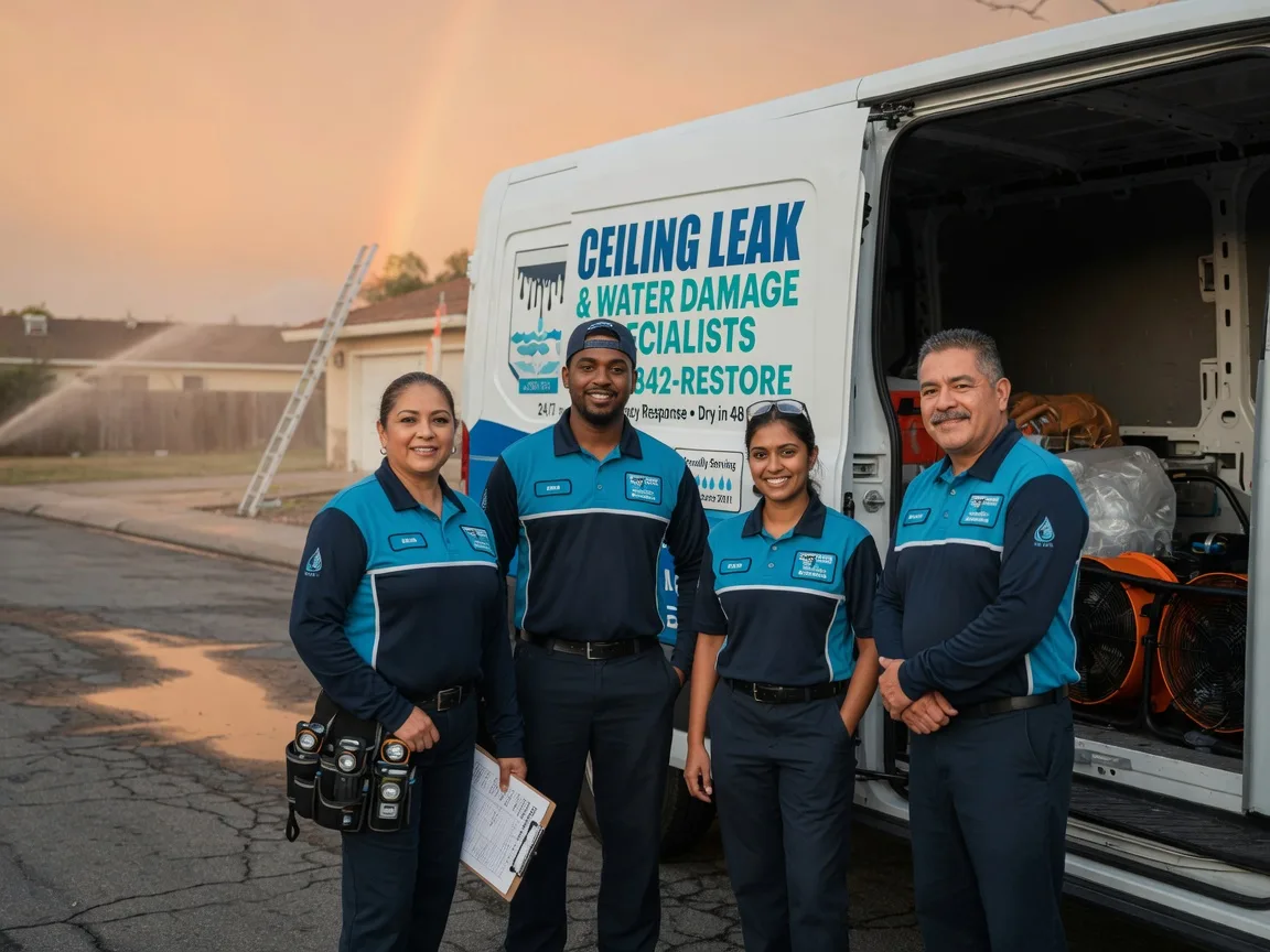 Ceiling Leak Cleanup company in Wyatt, WV
